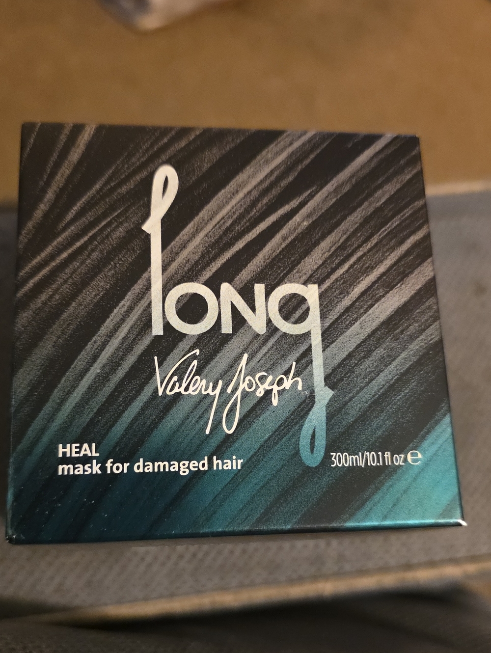 Valery Joseph Long Heal Mask for Damaged Hair - Teal/Black